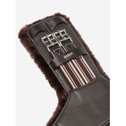 Korte bavette LeMieux Arika synthetische wol Bruin