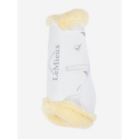 Guêtres de dressage mouton LeMieux Motionflex Noir / naturel Guêtres de dressage mouton LeMieux Motionflex Noir / naturel