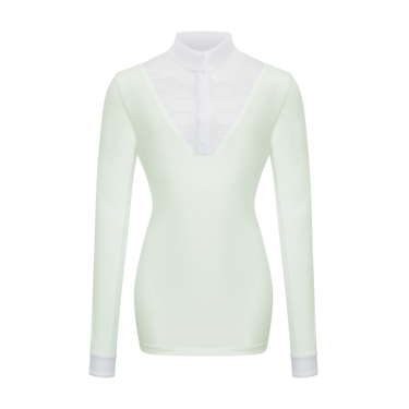 Wedstrijdshirt Eva LeMieux Young Rider lange mouwen