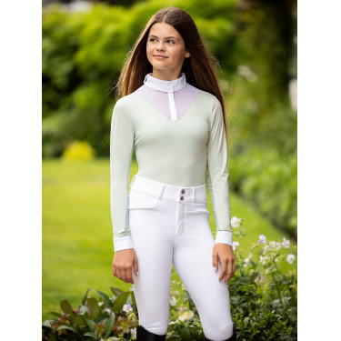 Wedstrijdshirt Eva LeMieux Young Rider lange mouwen Wedstrijdshirt Eva LeMieux Young Rider lange mouwen