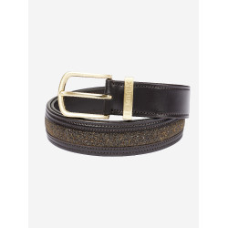 LeMieux Crystal Insert Riem Bruin
