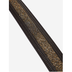 LeMieux Crystal Insert Riem Bruin