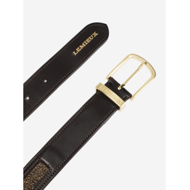 LeMieux Crystal Insert Riem Bruin