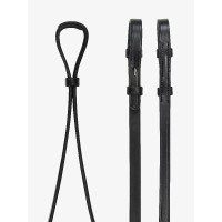 LeMieux Curb Teugels Zwart / zilver LeMieux Curb Teugels Zwart / zilver