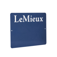Plaque de box pour nom LeMieux Marine