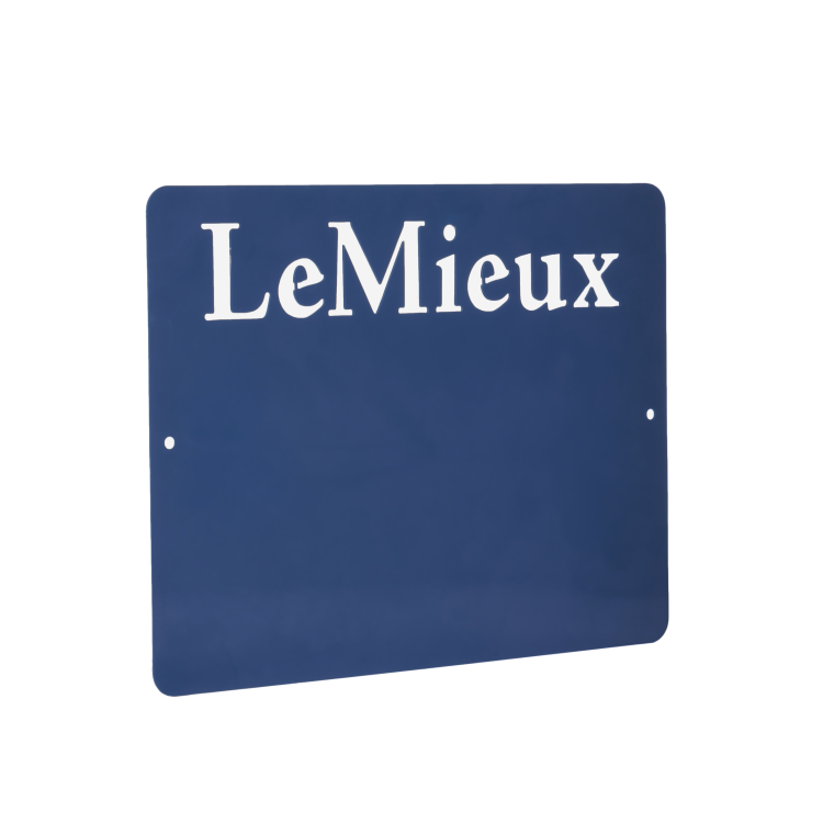 Plaque de box pour nom LeMieux Plaque de box pour nom LeMieux