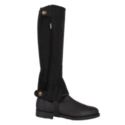 Mini-Chaps en Tissu Synthétique Amara Umbria Equitazione Noir