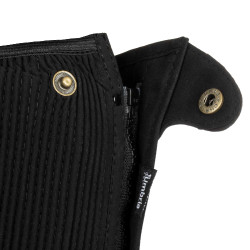 Mini-Chaps en Tissu Synthétique Amara Umbria Equitazione Noir