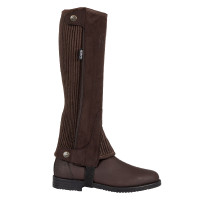Mini-Chaps en Tissu Synthétique Amara Umbria Equitazione Marron foncé