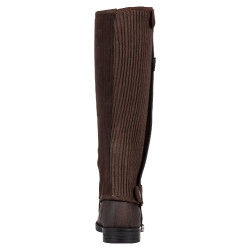 Mini-Chaps en Tissu Synthétique Amara Umbria Equitazione Marron foncé Mini-Chaps en Tissu Synthétique Amara Umbria Equitazione Marron foncé