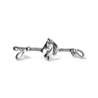 Broche Master Paardenshoofd Umbria Equitazione Zilver