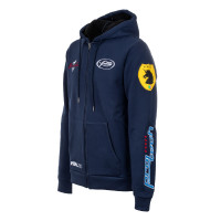 Veste à Capuche Unisexe Multilogo Pool's Marine Bleu marine Veste à Capuche Unisexe Multilogo Pool's Marine Bleu marine