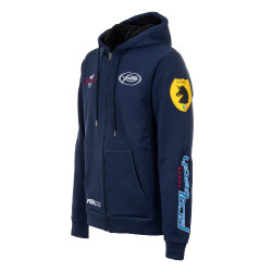 Veste à Capuche Unisexe Multilogo Pool's Marine Bleu marine