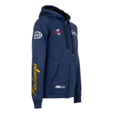 Unisex Hoodie Multilogo Pool's Marine Marineblauw