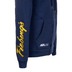 Unisex Hoodie Multilogo Pool's Marine Marineblauw