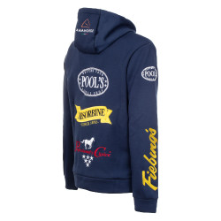 Veste à Capuche Unisexe Multilogo Pool's Marine Bleu marine