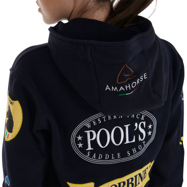 Unisex Sweatshirt Multilogo Pool's Marine Marineblauw