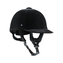 Pro-Tech Fluweel Helm met Pro-Tech Verstelknop Pro-Tech Fluweel Helm met Pro-Tech Verstelknop