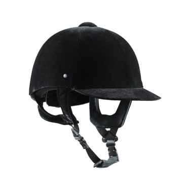 Pro-Tech Fluweel Helm met Pro-Tech Verstelknop Pro-Tech Fluweel Helm met Pro-Tech Verstelknop