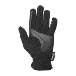 Fleece- en Imitatieleren Handschoenen 169 Umbria Equitazione Zwart