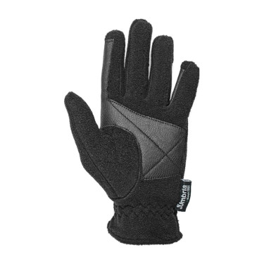 Fleece- en Imitatieleren Handschoenen 169 Umbria Equitazione Zwart Fleece- en Imitatieleren Handschoenen 169 Umbria Equitazione Zwart