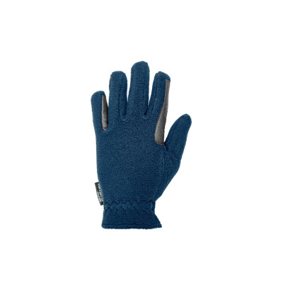 Gants en Polaire et Similicuir 169 Umbria Equitazione Marine