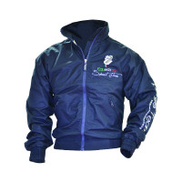 Zomerbomber Umbria Sport Team met Fleecevoering Umbria Equitazione Marine Marineblauw