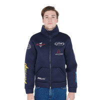 Unisex Multilogo Sweatshirt zonder Capuchon Pool's Marine Marineblauw