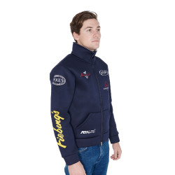 Veste Unisexe Multilogo sans Capuche Pool's Marine Bleu marine