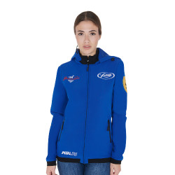 Softshell Unisexe Multilogo Pool's Bleu royal