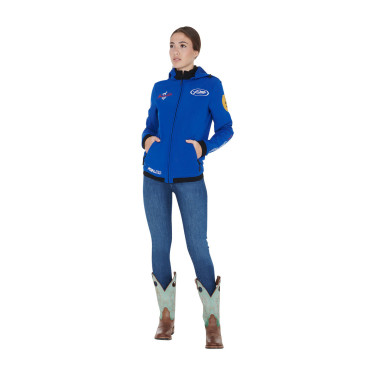 Softshell Unisexe Multilogo Pool's Bleu royal