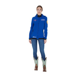 Softshell Unisexe Multilogo Pool's Bleu royal