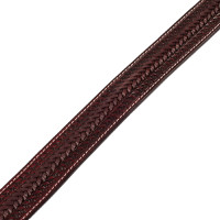 Ceinture Western Gravée avec Boucle en Cuivre et Zinc Pool's Marron foncé Ceinture Western Gravée avec Boucle en Cuivre et Zinc Pool's Marron foncé