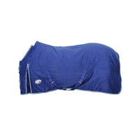 Chemise Coton Supérieur en Canvas Almeria Umbria Equitazione Marine Bleu marine