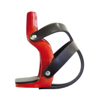 Gekleurde Aluminium Beugels met Teenkooi Umbria Equitazione Rood