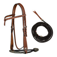 Halster en longe van monte Pool's Kastanjebruin