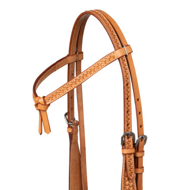 Licol et longe de monte Pool's Naturel Marron