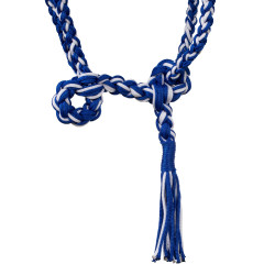 Licol en Nylon Tressé Pool's Royal / blanc Bleu Licol en Nylon Tressé Pool's Royal / blanc Bleu