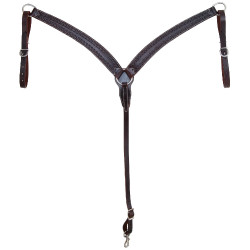 Jachtmartingaal 5957 met Slangenmotief Pool's Bruin