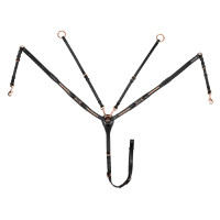 Frontaal met Supreme-ketting Zwart Frontaal met Supreme-ketting Zwart