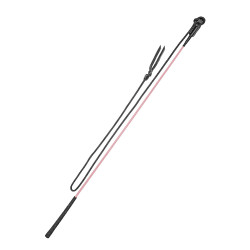 Stick éthologique 120 cm Umbria Equitazione Rose
