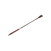 Zweep met Grip Handvat en Strass Umbria Equitazione Zwart / rood