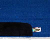 Tapis Western Basic Couleur Unie Lakota Bleu royal