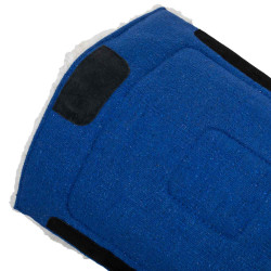 Tapis Western Basic Couleur Unie Lakota Bleu royal