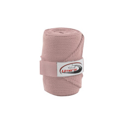 Elastische Werkbandages per 4 Umbria Equitazione Roze