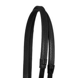 Bridon Anglais avec Décoration de Mors Rose Gold Supreme Noir