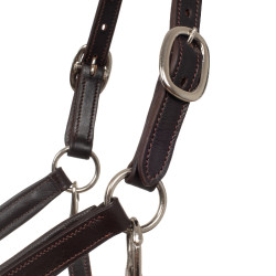 Licol Ergonomique en Cuir Supreme Marron