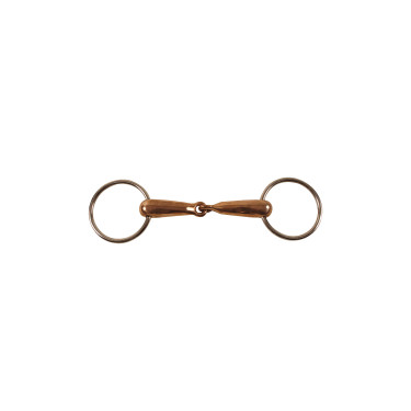 Lege Ringbit met Koperen Mondstuk Umbria Equitazione