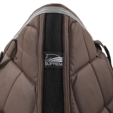 Gewatteerd Zadeldek Jumping Supreme Bruin / lichtgrijs