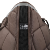 Tapis de Selle Matelassé Jumping Supreme Bordeaux / noir Tapis de Selle Matelassé Jumping Supreme Bordeaux / noir